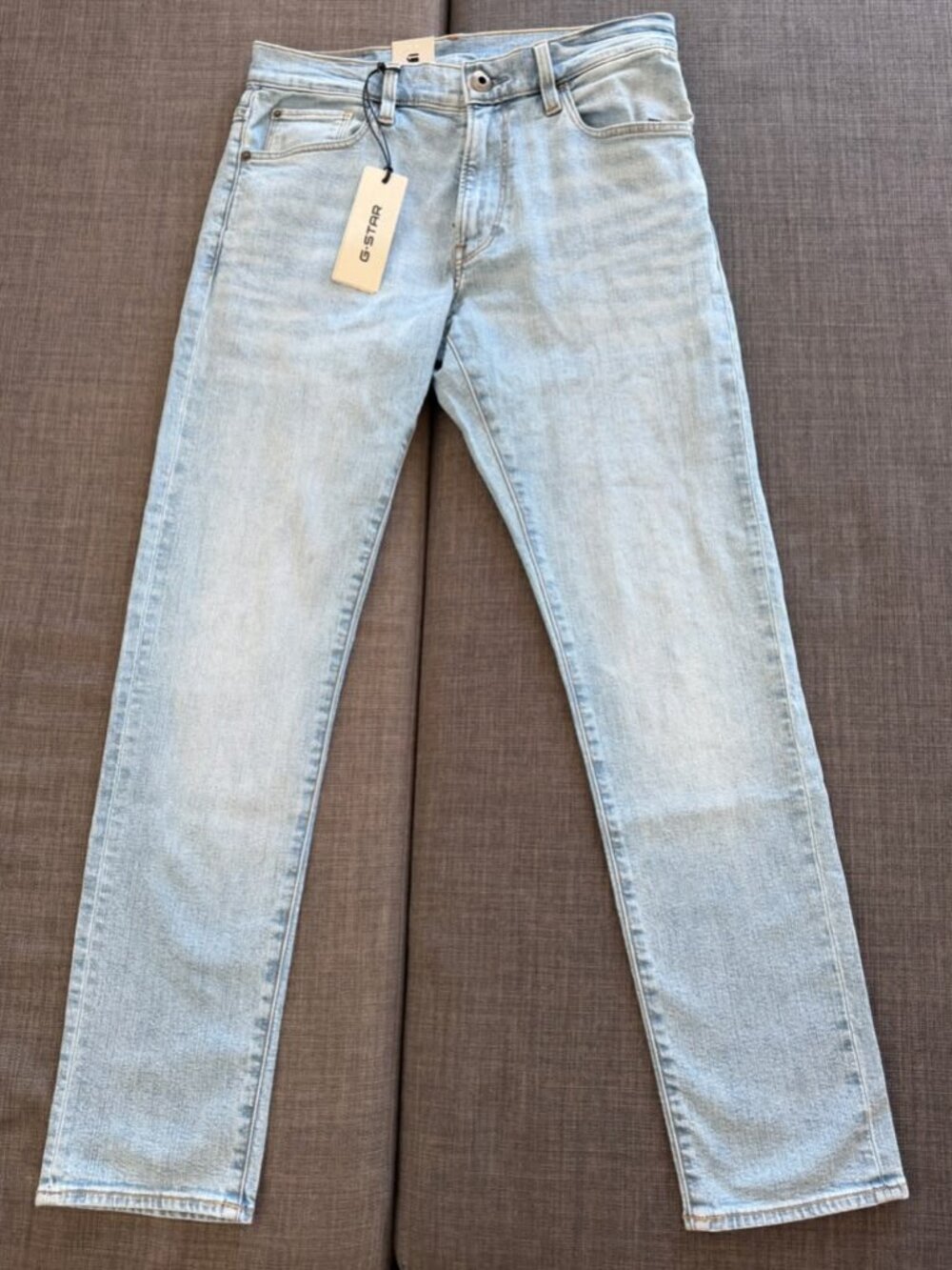 G-STAR 3301 Slim Jeans 30x30 Medium Blue Denim
